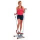 Christopeit Side Stepper Twist N Step Pro - Stepper + 2 élastiques