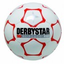 DERBYSTAR SCIROCCO SUPER LIGHT - Ballon de football - Blanc/Rouge - 4