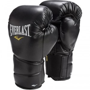 Everlast Elite Protex Training Gloves - Gants de boxe entrainement 16oz - Noir - S/M