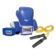 Everlast Set Boxing Pro Youth Set - Set de boxe enfant - Bleu