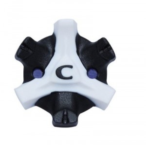 Champ Footjoy Stinger Spikes 18 Pieces Tri-Lok Golf - Noir/Blanc