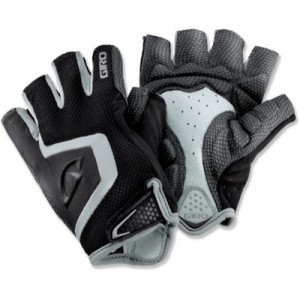 Giro Bravo noir/charbon chaussures à crampons (Taille : L) Gants mitaines vélo