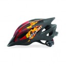 Giro Flume (Couleur: rouge noir flamme de dragon) Casque de vélo Enfant Jeune