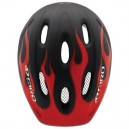 Giro Rodeo (Couleur: rouge/noir) Casque de vélo Enfant Jeune