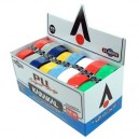 Karakal - Couvre-manches Super Squash en polyuréthane - Boîte de 24 - Assortiment de couleurs