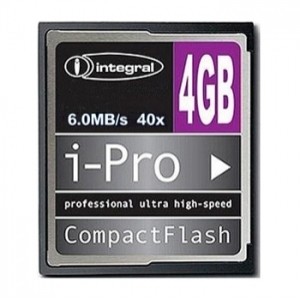 Integral (CAM-CF4GB-IPRO) Carte CF