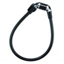 Kryptonite-Antivol de vélo à code réinitialisable+ support (15 mm x 65 cm) Kryptoflex