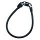 Kryptonite-Antivol de vélo à code réinitialisable+ support (15 mm x 65 cm) Kryptoflex