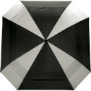 Longridge Parapluie Coupe-Vent Carre Golf - Vert/Blanc