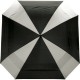 Longridge Parapluie Coupe-Vent Carre Golf - Vert/Blanc