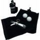 Longridge - Set golf serviette et outil - Noir