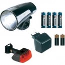 SIGMA Sport SMILUX/CUBERIDER II-SET - Lampes avant+arrière, chargeur, piles