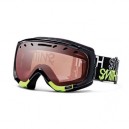 SMITH Phenom SPH - Masque de ski pour hommes - Black Dayglo Good Wood - VLT 35% Ignitor Mirror