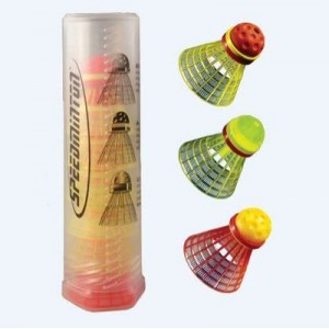 Speedminton® Mixpack  - 1 Fun-Speeder , 3 Match-Speeder, 1 Night-Speeder