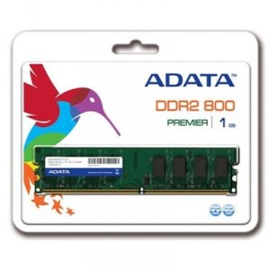 PC Memory Premier -800 - PC2-6400 - CL6 DDR2 RAM A-Data Technology 1 GB (4718050604784)