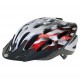 Ventura - Casque semi moulé - Argent/Blanc/Rouge - L (58-61 cm)