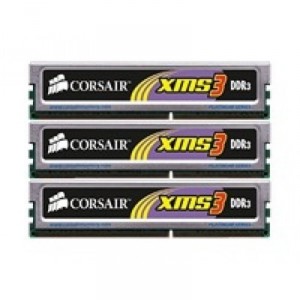 Corsair - TR3X3G1333C9 - Mémoire RAM - DDR3 1333 - 3 Go COR CL9 TR3X Kit 1 Go