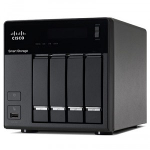 Cisco Small Business NSS 324 Smart Storage - serveur NAS (NSS324D04-K9) (NSS324D04K9) Serveur de stockage réseau