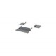HP - Kit d'options de stabilisateur pour rack - graphite (AF066A)