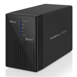 Net NAS Trekstor eTrayz HomeServer 2-Slot Leergehä (30132) Serveur de stockage réseau