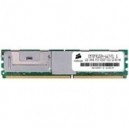 Corsair - Mémoire - , 667 MHz 128Mx72 ECC 184 DIMM - 128Mx4 DRAMs PC2-5300 1 Go (CM72FB1024667)