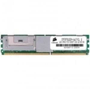 Corsair - Mémoire - , 667 MHz 128Mx72 ECC 184 DIMM - 128Mx4 DRAMs PC2-5300 1 Go (CM72FB1024667)