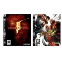 Resident Evil 5 + Street Fighter 4 - Jeu PS3