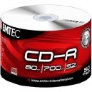 Support EMTEC Magnetics Group EMTEC CD-R 700Mo 52x - 50 pcs. Shrink (3126170057907)