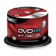 Support de stockage DVD+R 16x EMTEC Magnetics Group EMTEC DVD (+) R 4,7 GB - 16x - spindle 50 unités (EKOVPR475016CB)