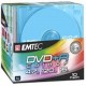 Support EMTEC Magnetics Group EMTEC DVD+R Couleur 16x, 10 pièces slimcase (4009993723077)