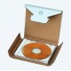 Support Fellowes carton d'expédition pour CD/DVD, pour 1 CD/DVD dans un Jewel Case ou pour disquettes 5 x 5, (5016291068501)