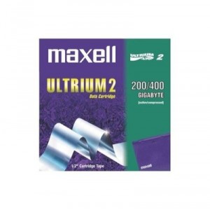 Support de stockage LTO Ultrium Fujitsu Cartouche Maxell LTO - Ultrium2 200/400 (4902580450090)