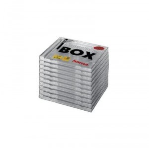 Support Hama CD-Doppel-Leerhuelle, Transpar (44753)