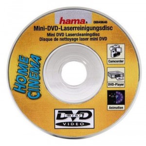 Support Mini DV Hama - Ce DVD au format 8cm est destiné à l'entretien de l'optique des cellules laser des lecteurs D... (4964