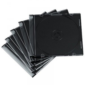 Support Hama - Lot de 20 boiters Slim vides transparentes pour CD (11432)
