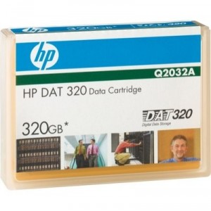 Support de stockage HP Cartouche de Données Q2032A - DAT DAT 320 160Go (Natif) / 320Go (compressé)