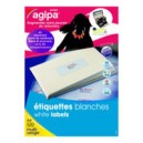 Support DVD+RW Imation 1400 Etiquettes multiusage AGIPA - 105x42mm - Blanc (A119008)
