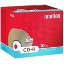 Support de stockage 52x Imation CD-R/700MB 80Min 52xspd print 10pk slim (I23262)