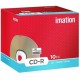 Support de stockage 52x Imation CD-R/700MB 80Min 52xspd print 10pk slim (I23262)