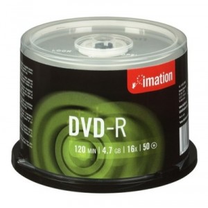 16x Imation DVD-R x 50 - 4.7 Go - support de stockage (21980) Lot de 5