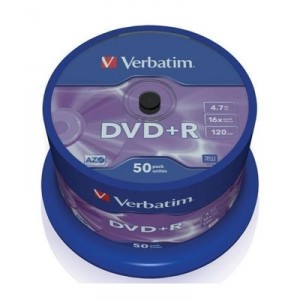 Support de stockage Ingram DVD+R 4.7GB 16X 50ER CAKE- (Unbekannt)