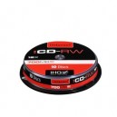 Support Intenso CD-RW 700 MB,80 Min, 12 fach, 10er cakebox résistant aux éraflures (4034303003037)