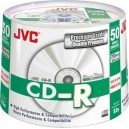 Support 52x CD-R 80 52x JVC 50er Cake Lot de 50 (CD-R80HSS50)