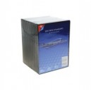 Support Kim Kranholdt Dexlan - Pack de 10 Boitier DVD standard - Noir (931805)