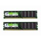 Mémoire PC Corsair Value Select DDR RAM 2 x 512 Mo (870584001539)