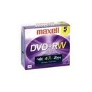 Support 8x Maxell - DVD+RW 4.7GB 8X NOT PRINTABLE PACK 5 10MM FR 511715 (275526.05)