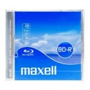 Support BD-R 4x Maxell - Pack de 3 Disque ré inscriptible Blu ray simple face - 25 Go (27607400)