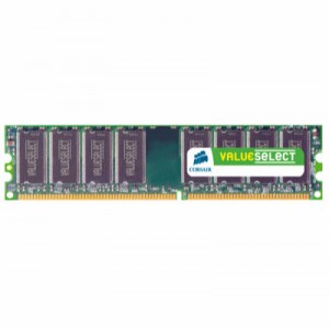 Mémoire PC Corsair Value Select 800 MHz DDR2 RAM 2 Go (1135234000)