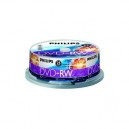 Support de stockage DVD-RW 4x Philips (DN4S4B25F) Lot de 25 (DN4S4B25F00)