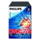 Support de stockage 4x Philips DVD Vidéo P10 DVD+RW 4X Slim Lot de 10 (8710895858236)